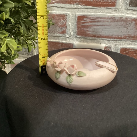 Vintage Lefton China USA Ceramic Crafted Cigarette Ashtray - Collectible - Picture 9 of 9